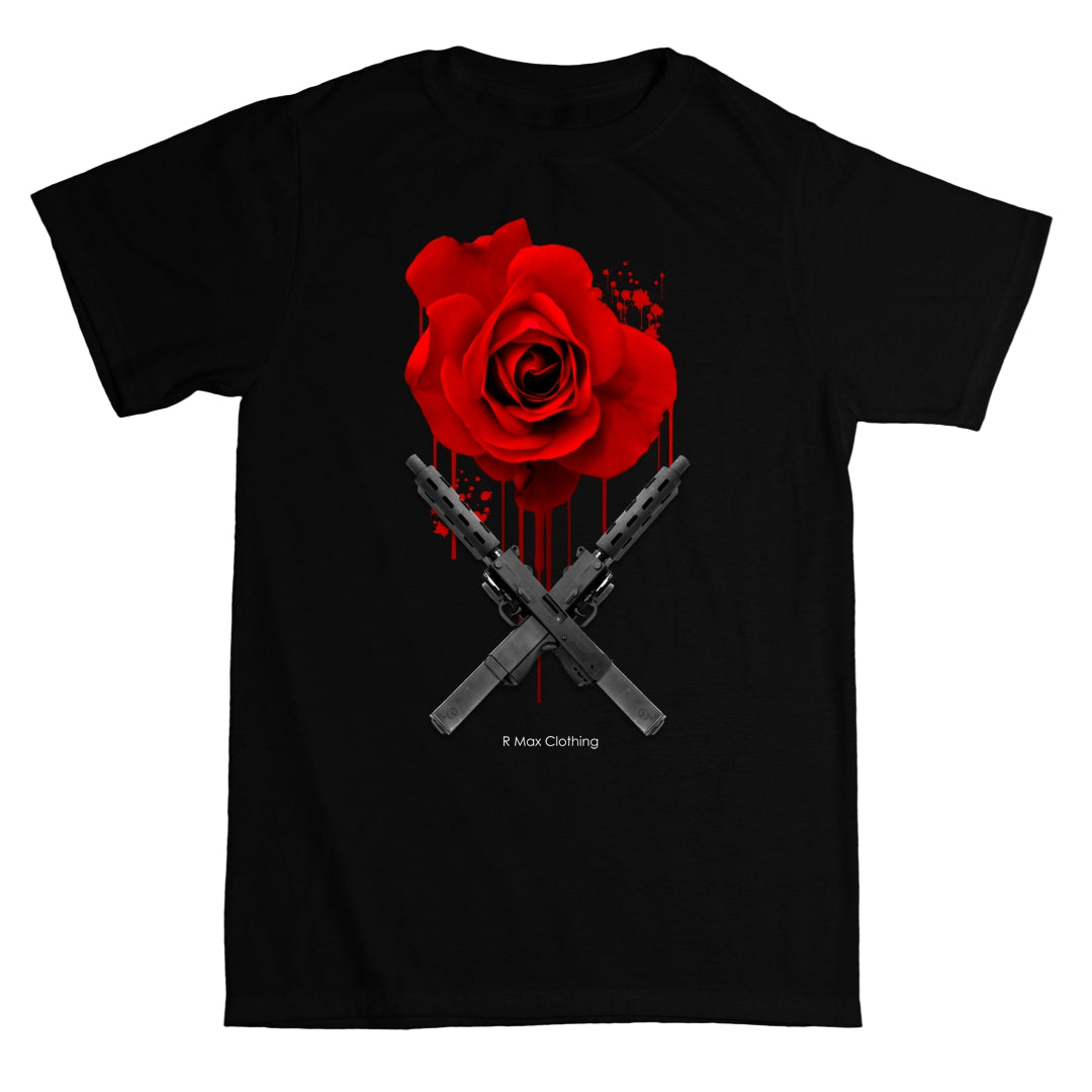 "Blood on Rose" T-shirt ART